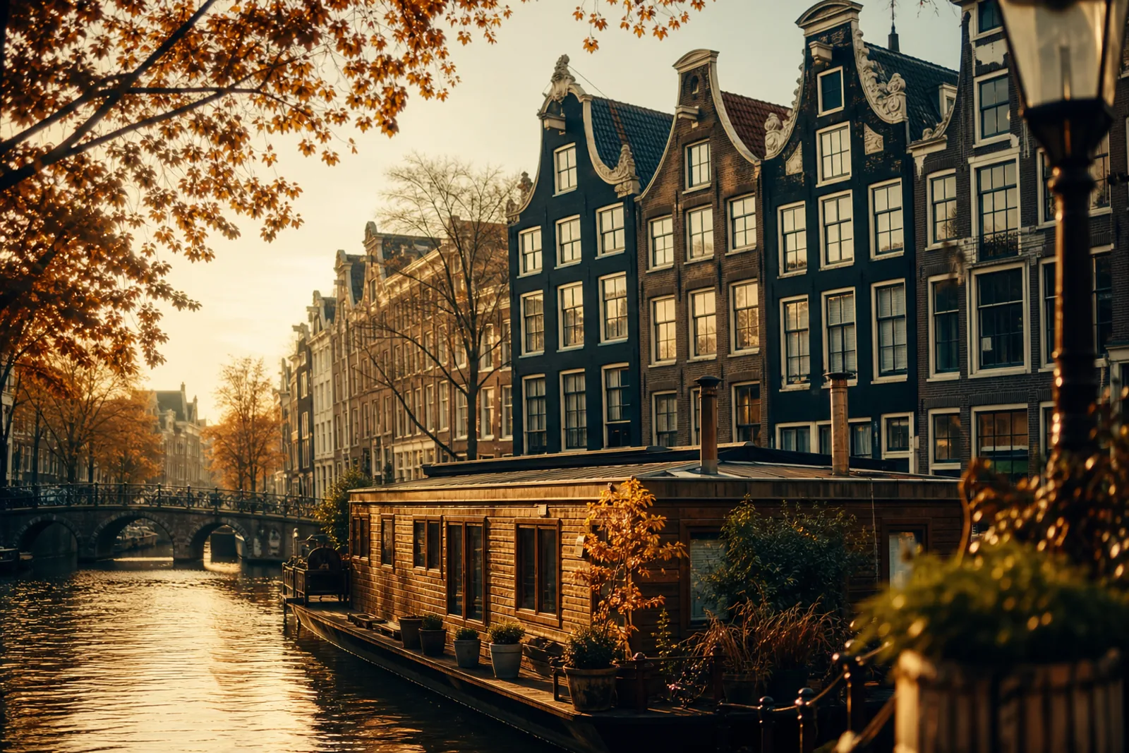 Amsterdam vintage scene