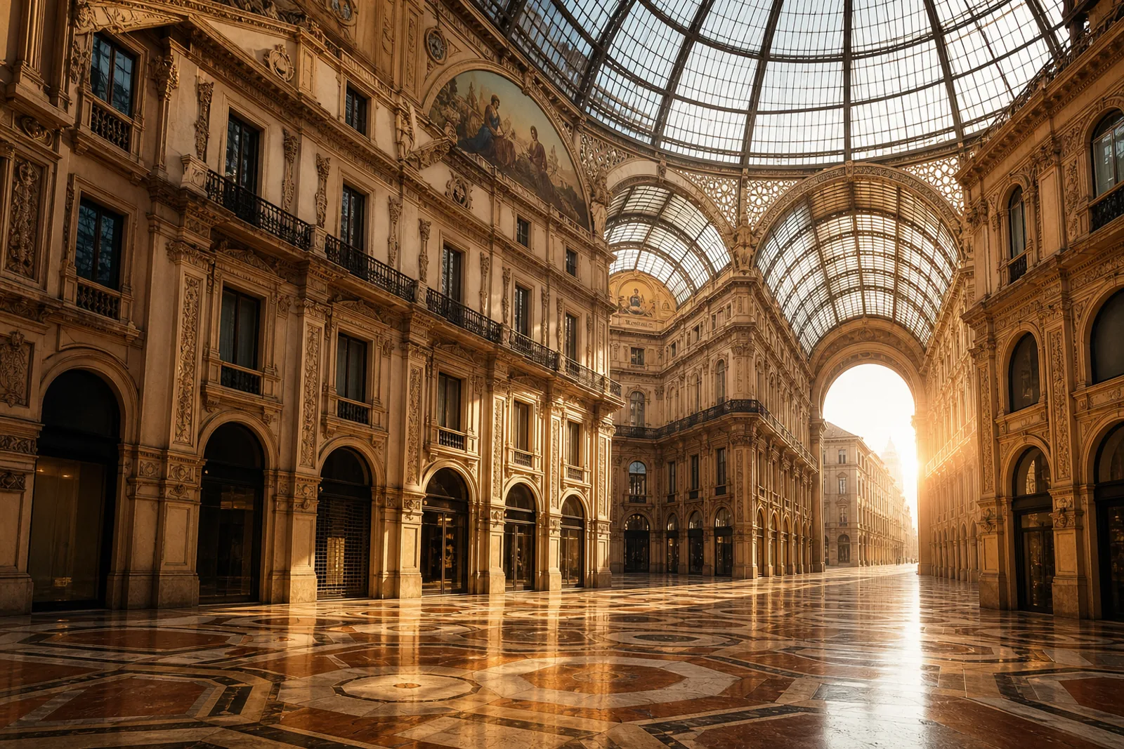 Milan vintage scene