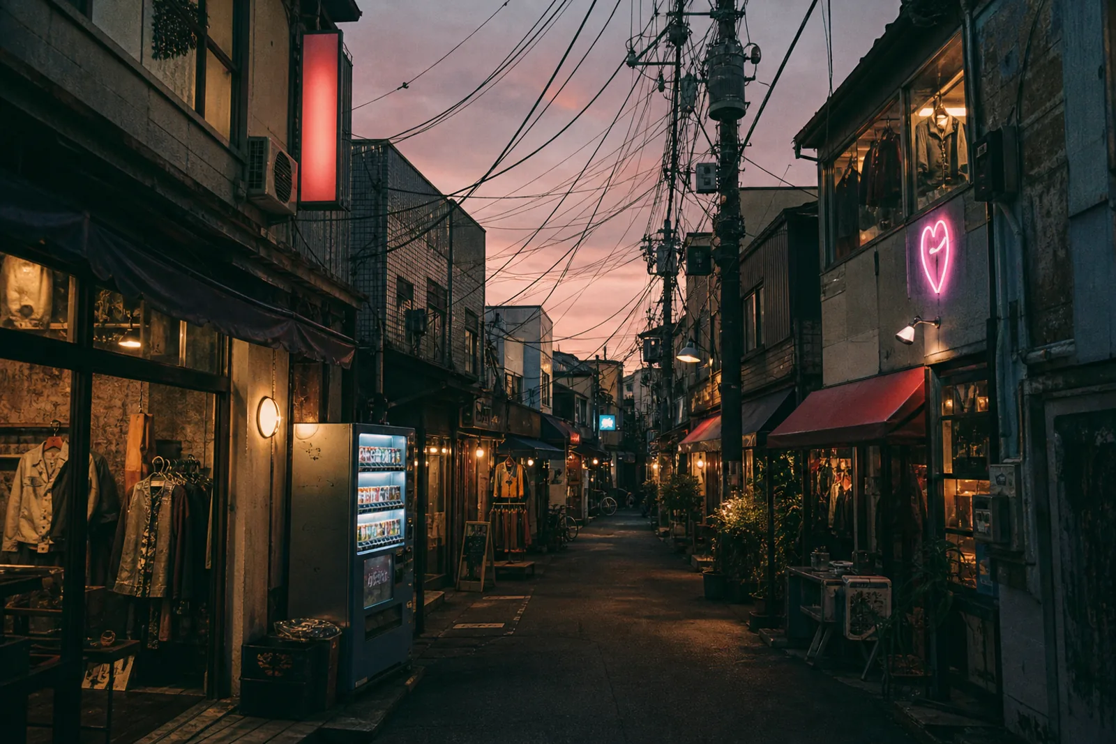 Tokyo vintage scene